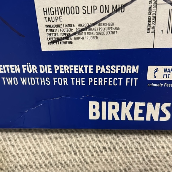 Birkenstock‎ Women’s Highwood Slip On Taupe Suede Leather Chelsea Boots - Picture 7 of 7